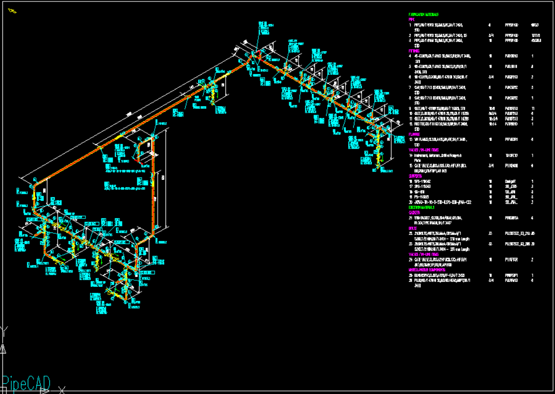 IsoAlgo 管道轴测图引擎
